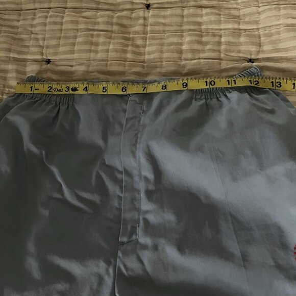 VTG Cest Jolie Embroidered Shorts sz M High Waisted Elastic Cottage Fairy Boho - Picture 4 of 7